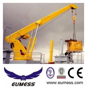Quality Stiff boom marine ship deck crane wholesale