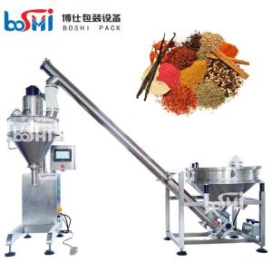 Quality Food Powder Spice Powder Flour Bag Can Filling Machine Semi Automatic wholesale