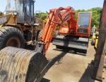 Used Korean Wheel Excavator Doosan Dh140W-7, Secondhand Doosan 14 Ton Mobile