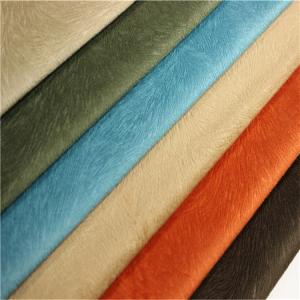 Quality Popular Brushed Sofa Cloth Fabric Classic Polyester Fleece Fabric wholesale