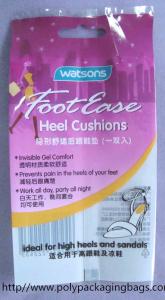 Quality Customized Purple Aluminium Foil Bag For Insoles , Sealing Plastic Bags wholesale
