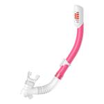 Red Sport Training Underwater Diving Breathing Tube Silicone PVC Mouthpiece For