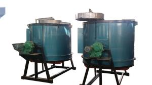 Quality Aluminum Copper Crucible Melting Furnace , Ingot Producing Electric Metal Melting Furnace wholesale