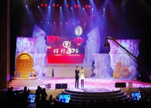 China Mobile Full Color 32x32 Led Matrix Display Fireproof ​Front Installation on sale