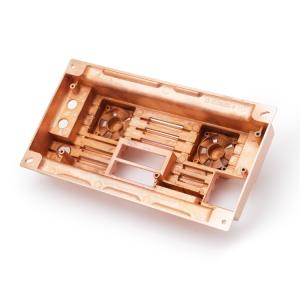 Quality Anti Erosion Zinc Alloy Die Casting Parts Enclosure With Plating Gold Surface wholesale