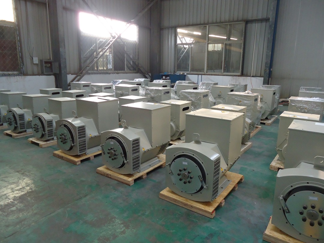 300KW Double Bearing Alternator With First Class AVR IP22 AC Single Phase
