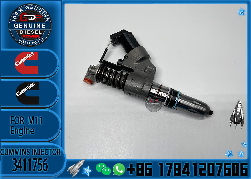 Remanufactured Common Rail Fuel Injector 3411756 For M11 Engine