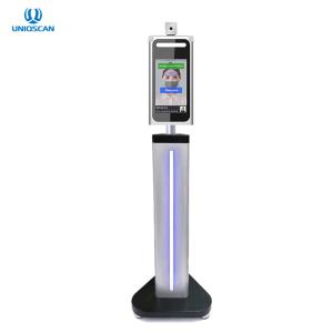 Quality Stainless Steel 8&quot; Time Attendance Facial Recognition Thermometer wholesale