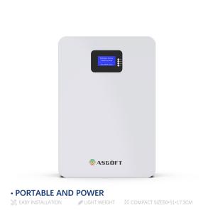 Quality Solar System Battery 20kw 5Kw Power lithium wall mounted 48v 200ah 5Kwh 10Kwh LifePo4 Battery wholesale