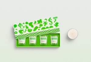 Quality Green Printing Base And Lid Box Soy Candle Gift Box Packaging wholesale