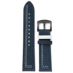 Handmade Stitches Quick Release Ear Vintage Leather Watch Strap 20mm / 22mm