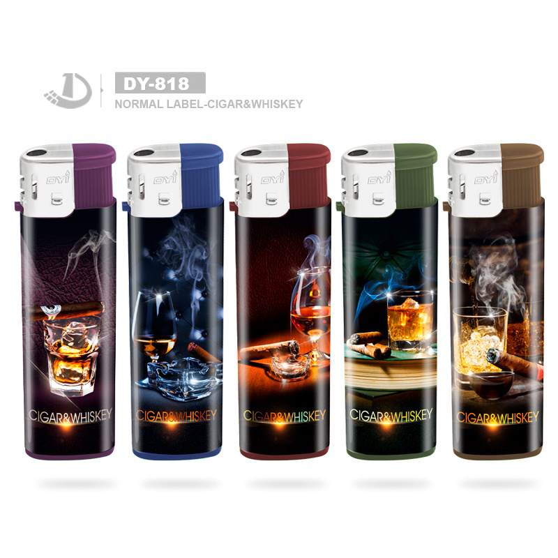 New Production Lines Hot Sale Competitive Price Dy-F028 Windproof Gas Lighters