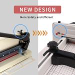 Office Home 400 Sheets Cutting Capacity A4 Metal Guillotine Paper Trimmer with