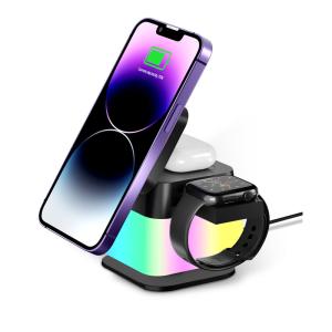 Quality Night Light Wireless Charger For Smart Watch Earphone Cellphone - X549 Magnetic Charger wholesale