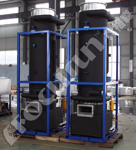 Energy Mining 5 Ton Tube Ice Machine Evaporator with Bitzer Compressor and Performance