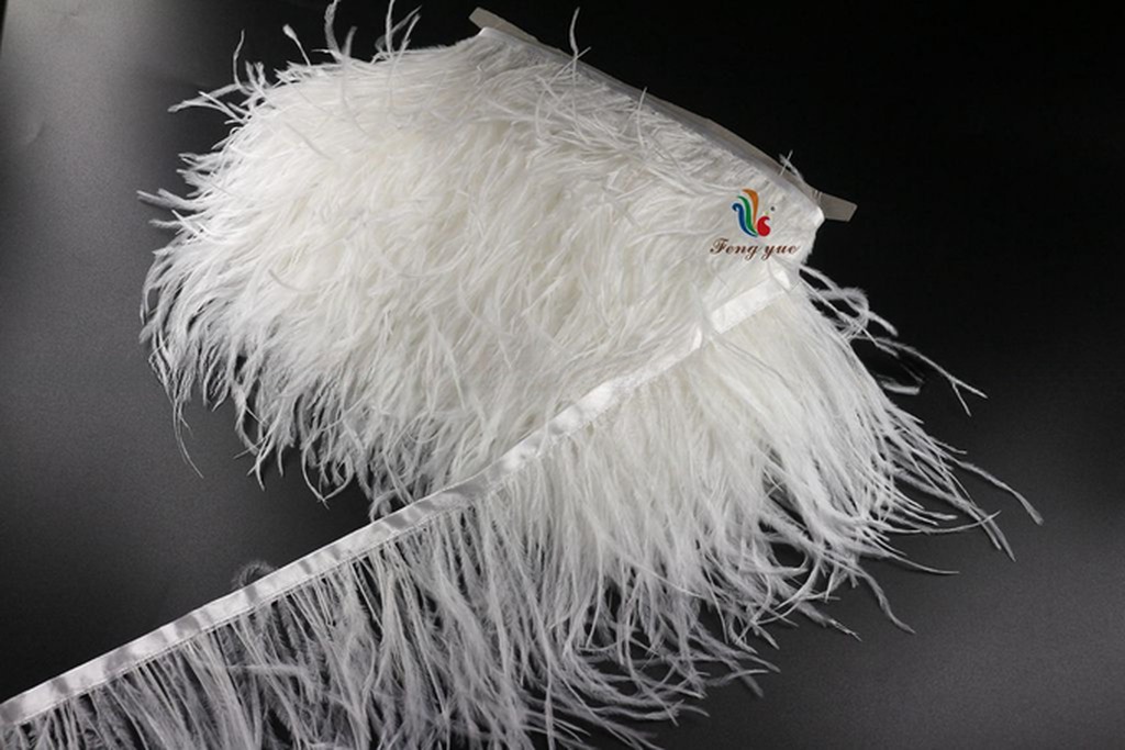 Create a Luxurious Atmosphere with Ostrich Feather Fringe Trim and Satin Ribbon Tapes