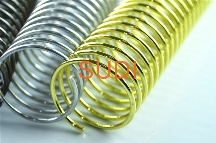 Metal Strong Tension Strength 7.9mm Notebook Coil Binding