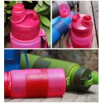 650ML Odorless Leak Proof Silicone Folding Bottle