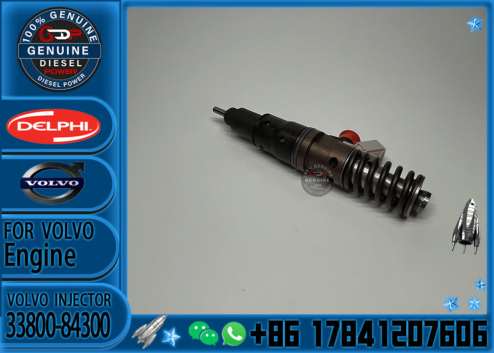 High Quality Fuel Injection System Diesel Fuel F2 Pumping Injector 33800-84300 33800 84300 BEBE1R4001 BEBE1R4101 BEBE1R4201