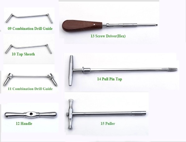 DHS DCS Orthopedic Instruments Set