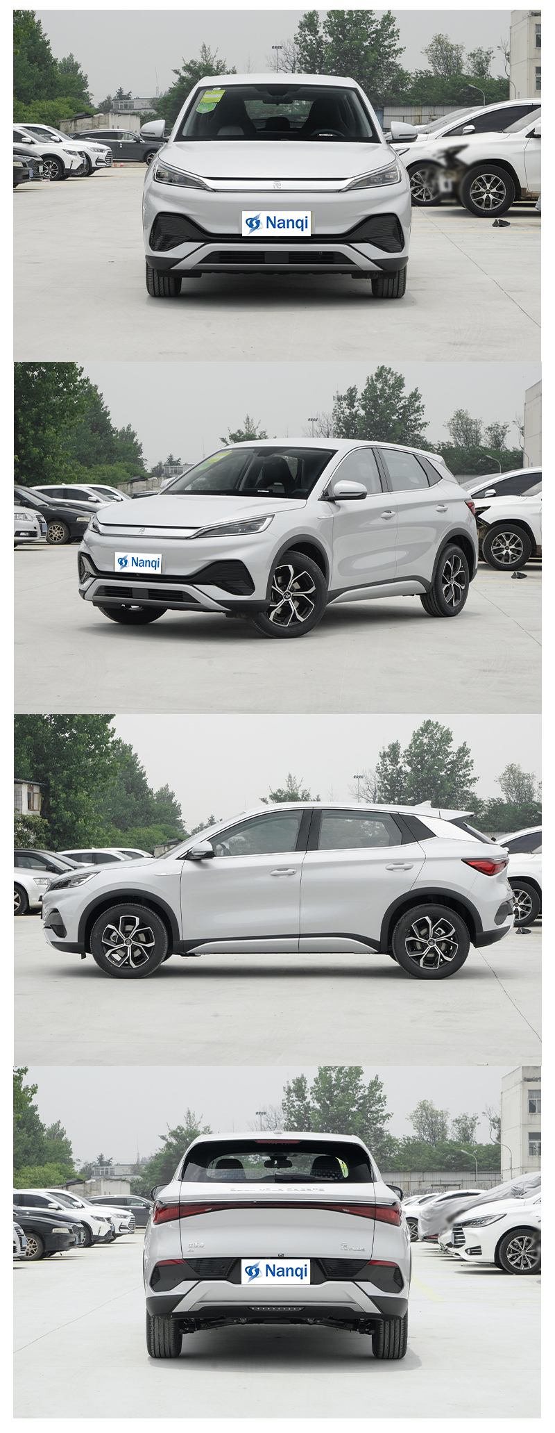 Fast Charge BYD Yuan Plus SUV , Long Range New Energy Vehicles