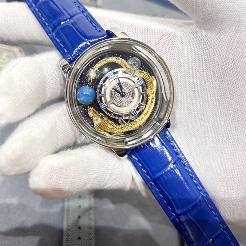 Automatic Watch for Men Mechanical Skeleton 8