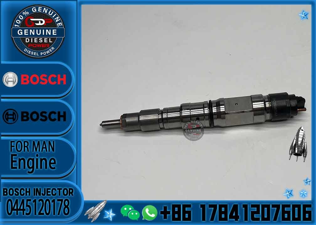 0445120178 Fuel Injector 0445120178 For Engine 5343, 5344 OE 53401112010