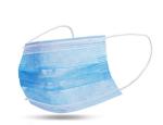 3 Ply Non-Woven Fabric Face Mask Disposable Blue medical Mask