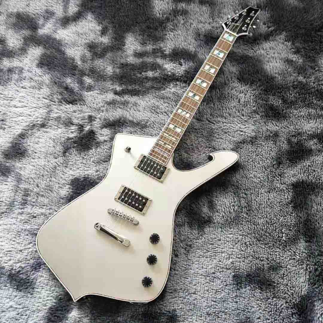 Custom IBANS Silver Finishing Electric Guitar OEM Accept Logo and Shape Customization