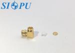 SMP Female Angled RF Coaxial Connectors Mate With 2# Semi Rigid / Semi Flexible