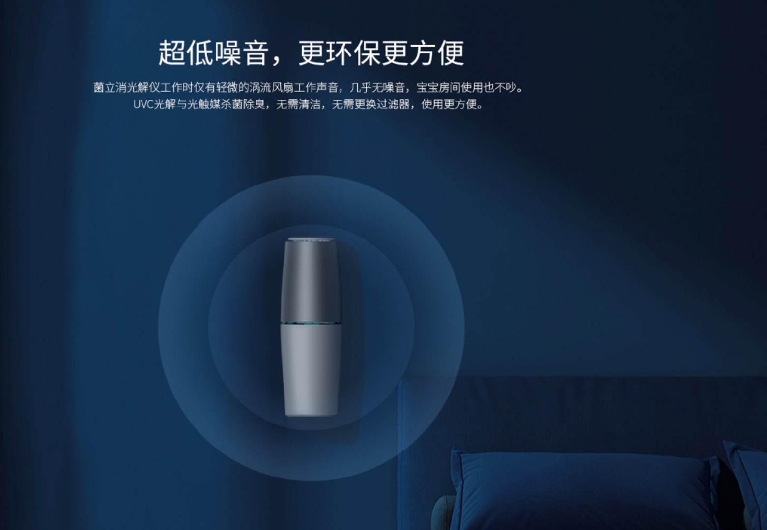 253nm UVC Light Air Purifier