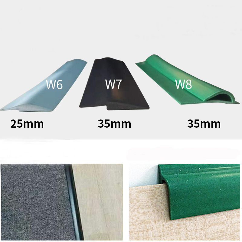 Sample 5-7 Days Flooring Accessories PVC Vinyl Transition Strip Reducers Edge