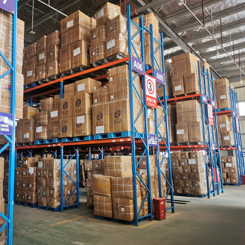 Heavy Duty Industrial Warehouse Racking Carton Packing Powder Coating