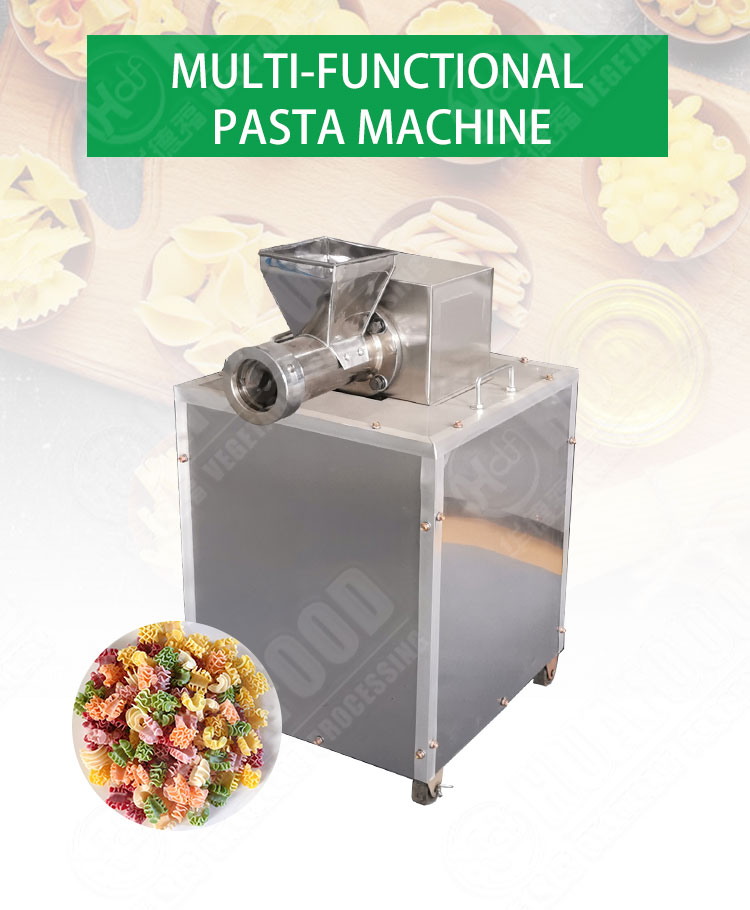 Lower Price Hollow Pasta And Macaroni Production Maker Making Machine extruder With Mixer