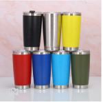 Custom Logo Powder Coated Stainless Steel Tumbler Regular 2025 Wholesale Bulk