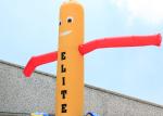 Customized Inflatable Advertising Signs Air Dancer Yellow 2 - 6m Digital