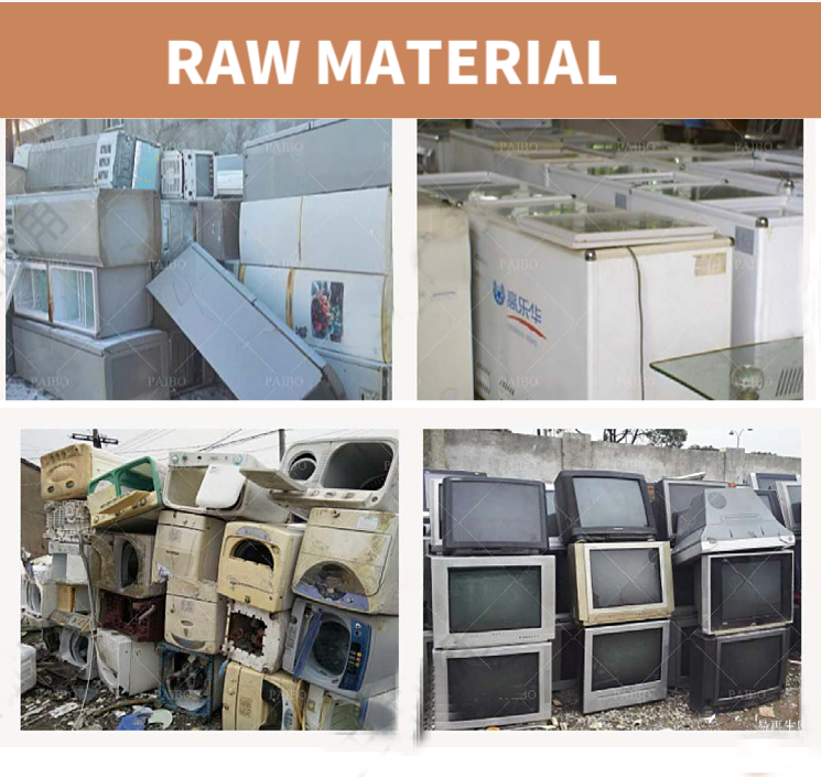 Eco-Friendly TV Recycling Equipment with Advanced Refrigerator Dismantling Technology
