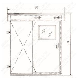Quality Gastight Sliding Door Wheel Door wholesale