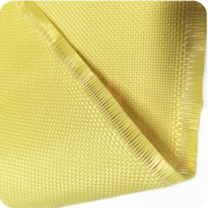 Quality Waterproof Heat Resistant Kevlar Fabric , 200gsm Woven Kevlar Fabric wholesale