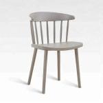 4pcs/Ctn Patio H45cm Kids White Plastic Chair
