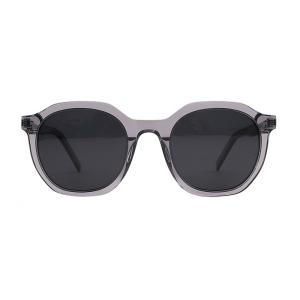 Quality Round Acetate Material Sunglasses , Women UV400 Light Weight Sunglasses wholesale