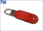Personalized Leather 32GB USB Stick Drive Device Safe Metal Buckle