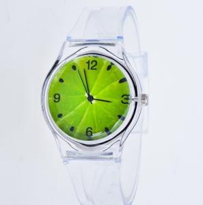 Quality Plastic Sport Watch Transparent Strap 40mm Dial ODM Available wholesale