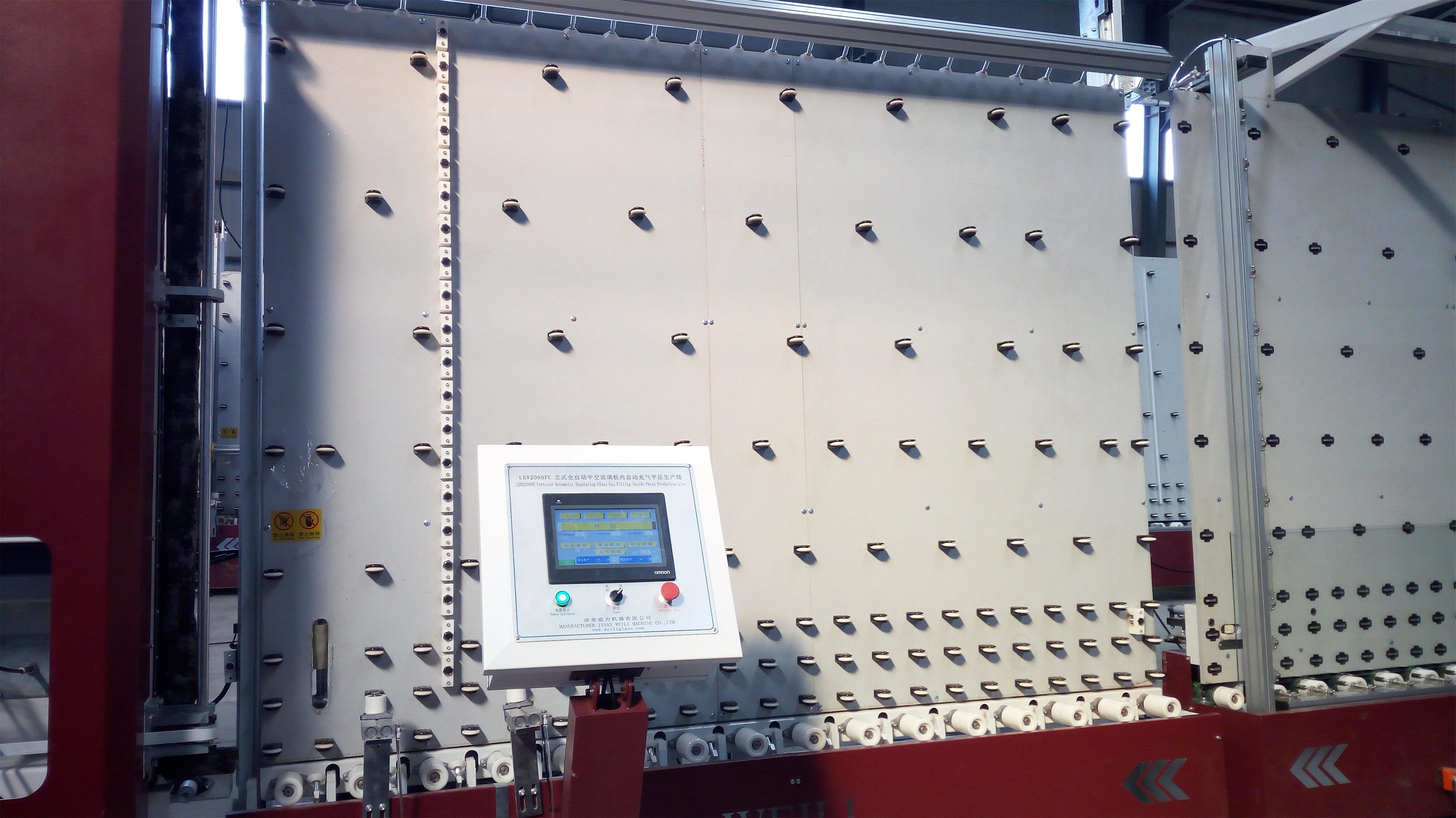 PLC Control System Insulating Glass Line 2000x2500mm Max Glass Dimension