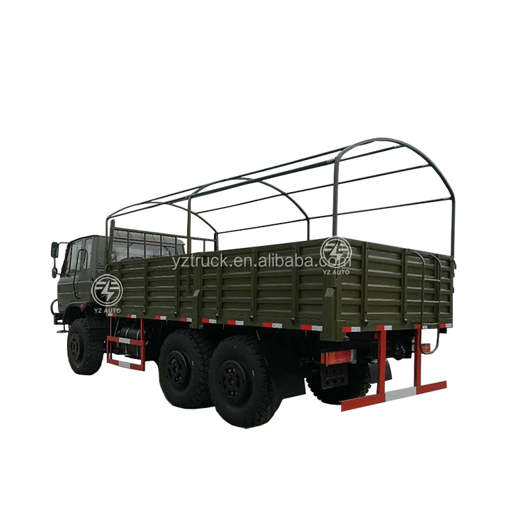 6x6 Drive Wheel LHD Diesel 190 HP Off Road Truck for Africa Market at Affordable