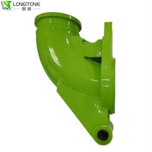 Quality DN100 DN125 Pipe Twin Wall Elbow Bend Hinged For Concrete Pump wholesale
