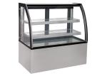 Pastry Store Display Showcase Freezer With Two Easy-Cleaning Glass Shelves