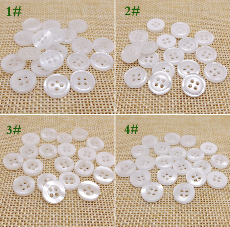 wholesale factory 18L 20L 24L 28L 34L big size plastic ABS coat button combine plastic button