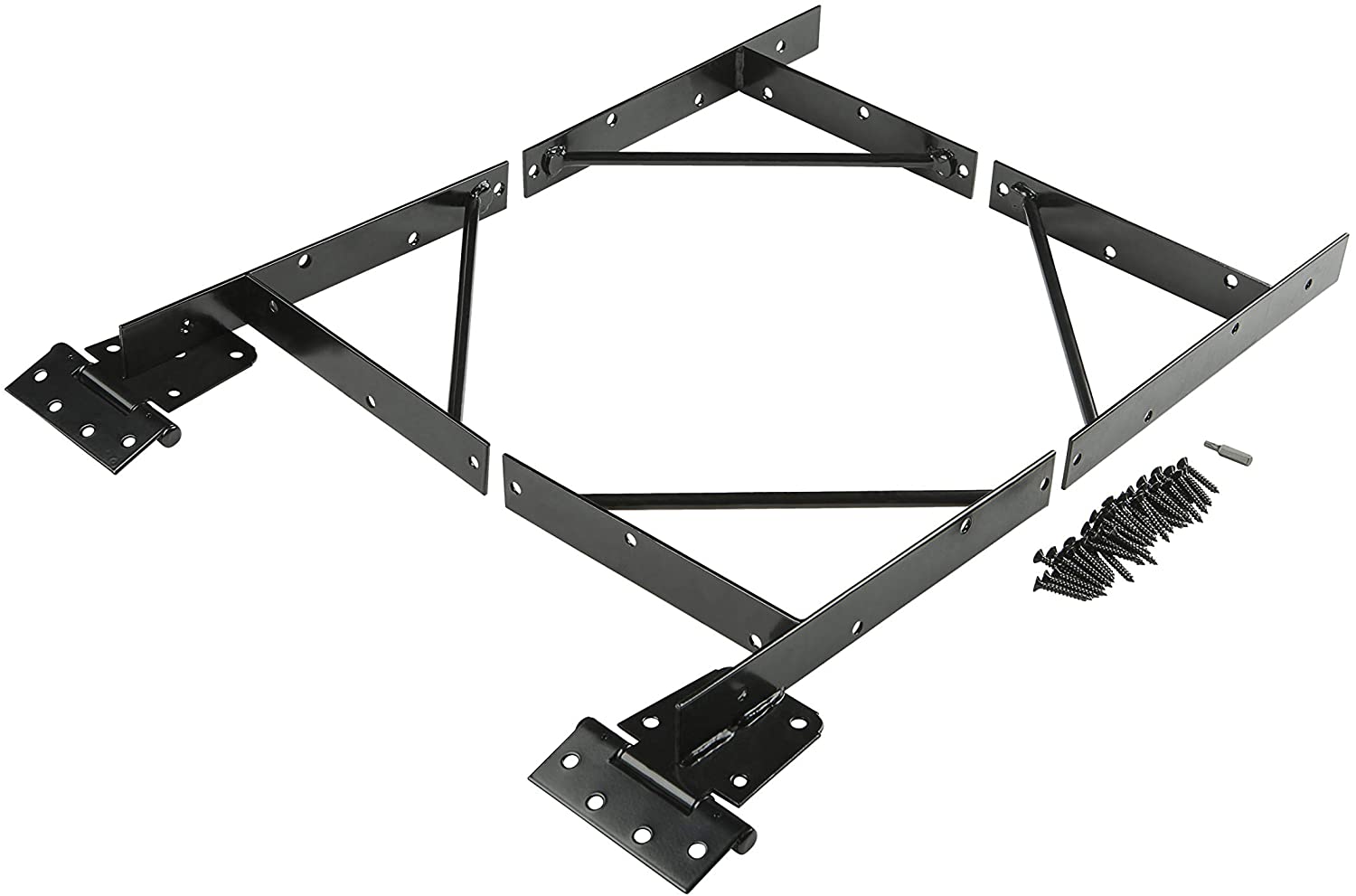 Triangle Bracket No Sag Kit Ideal for Garage Shed Driveway Corral Gates and Wood Windows