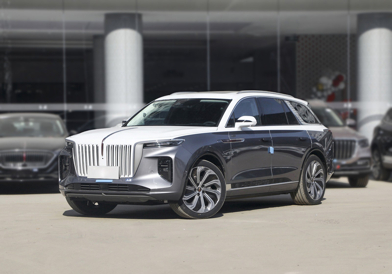Nnew car high speed electric car electric suv made in china Hongqi Hongqi E-HS9 2022 660km flag collar four-seater version